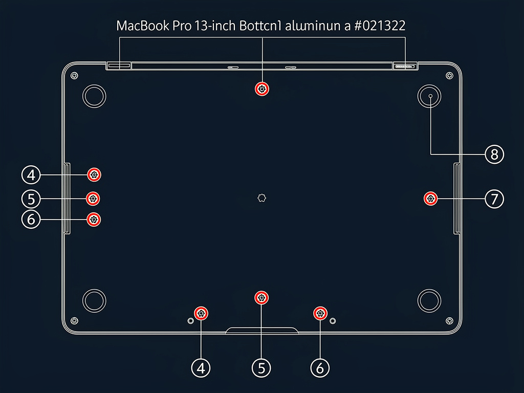 Tornillos MacBook Pro